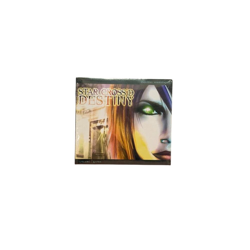 Star Crossd Destiny Volume Alpha Original Soundtrack CD 2008 Sealed